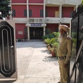 security at entry of girls hostel