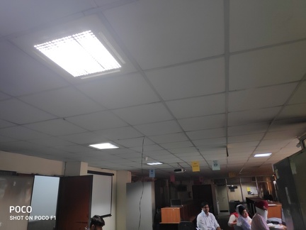 ENERGY EFFICIENT CFL LIGHTS IN EXAMINATION BRANCH
